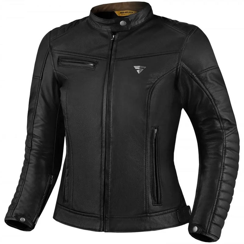 Chaqueta de moto Shima Winchester 2.0 para mujer, color negro