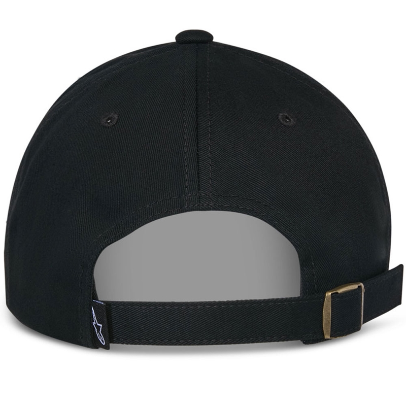 Gorra negra con correa Alpinestars Deduce