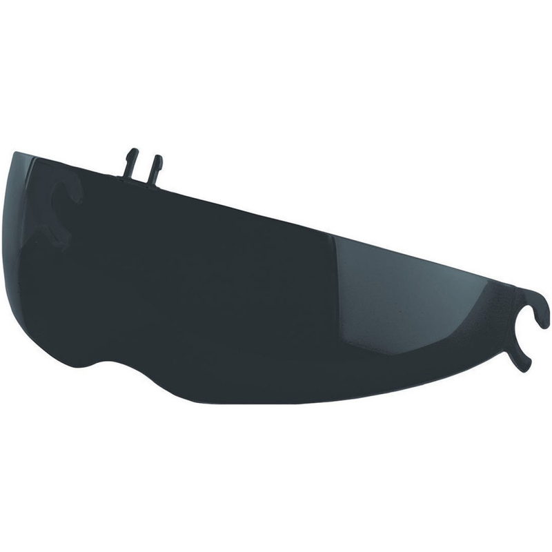 Visera solar HJC IS-10 para cascos de moto V30, V60 negro-ahumado