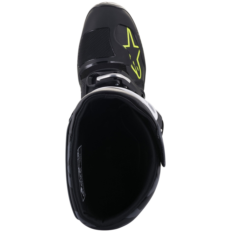 Botas de moto Alpinestars TECH 5 negro-gris-amarillo fluorescente