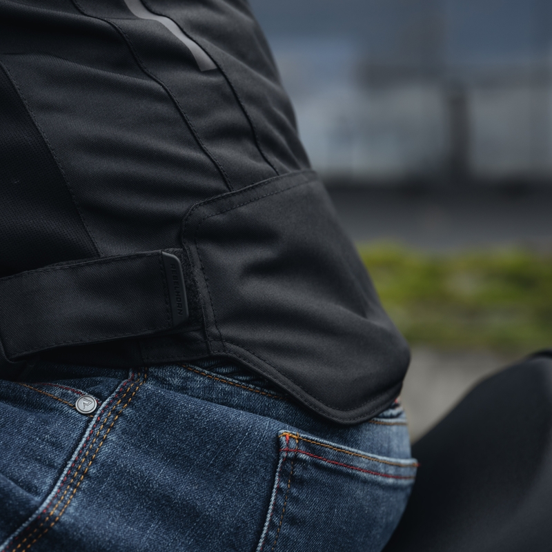 Chaqueta de moto Rebelhorn Vandal negra
