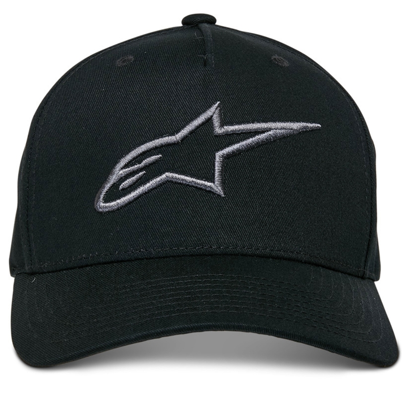 Gorra snapback Alpinestars Ageless negra y gris