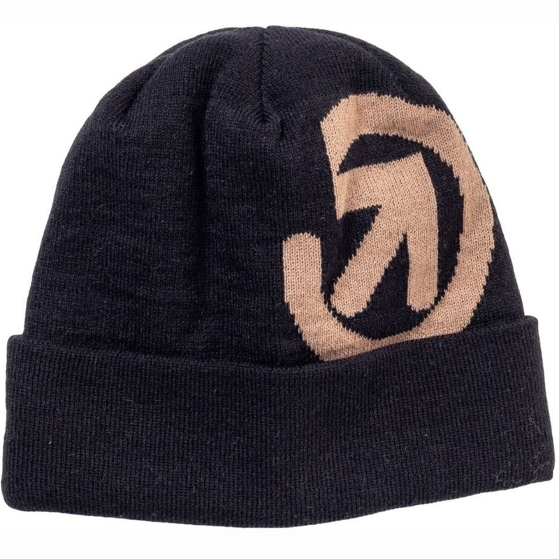 Gorra Meatfly Cinch de color negro y marrón