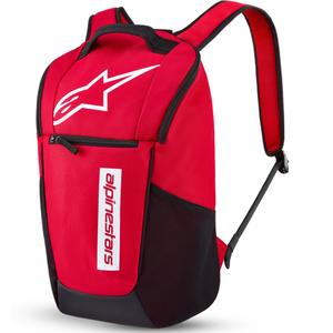 Mochila Alpinestars Defcon V3 rojo-blanco 13,6 l