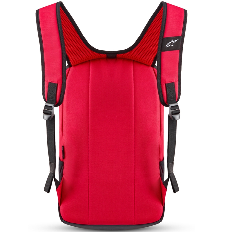 Mochila Alpinestars Defcon V3 rojo-blanco 13,6 l