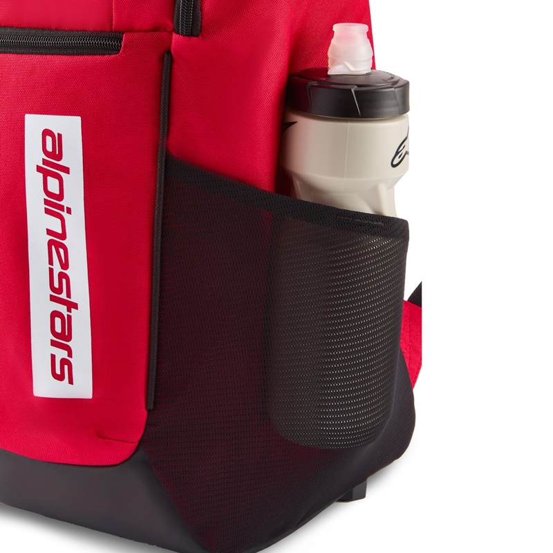 Mochila Alpinestars Defcon V3 rojo-blanco 13,6 l