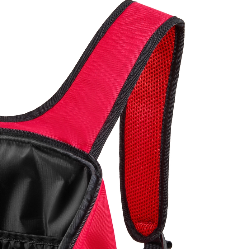 Mochila Alpinestars Defcon V3 rojo-blanco 13,6 l