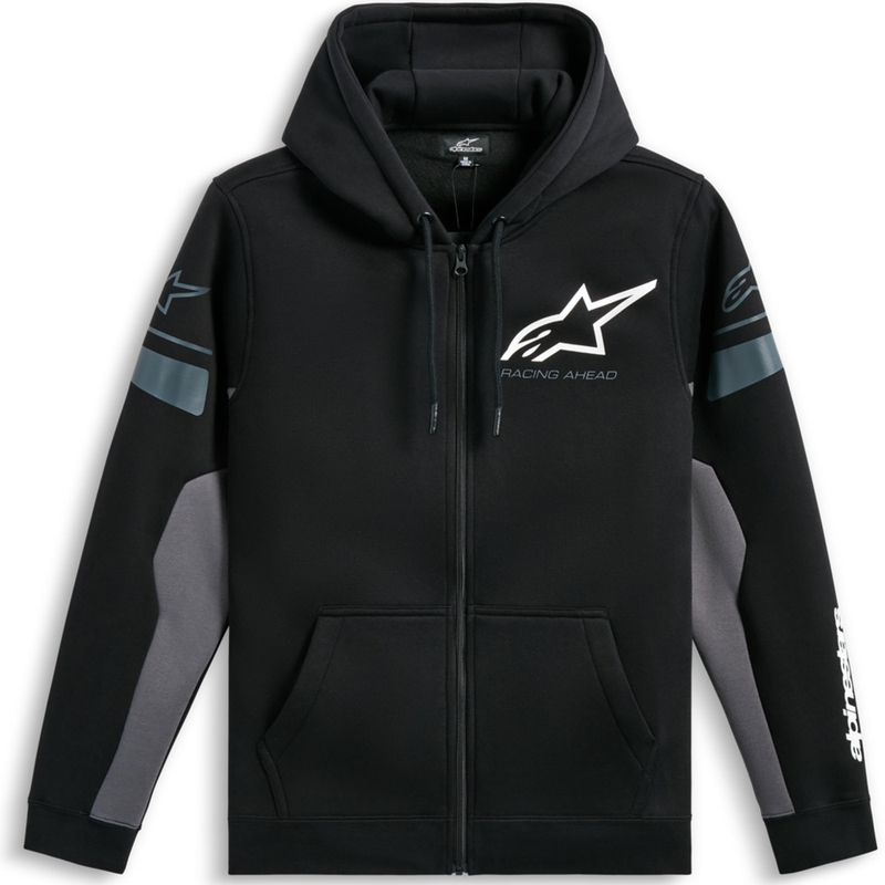 Sudadera con capucha Alpinestars Esemex negra y gris