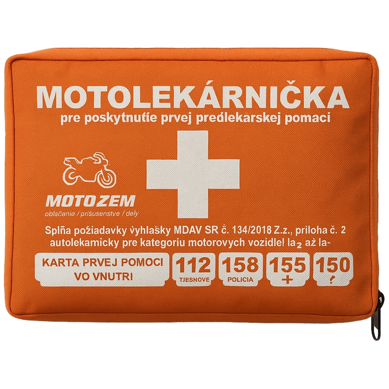 Botiquín de primeros auxilios para motocicleta SK compacto