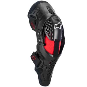 Protectores de rodillas Alpinestars SX-1 Plasma negro-rojo-gris