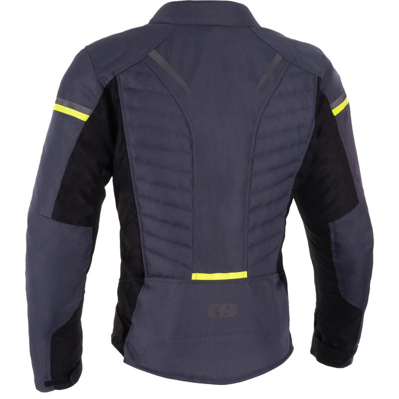 Chaqueta de moto para mujer OXFORD VALENCIA 2D 3.0 negro-gris