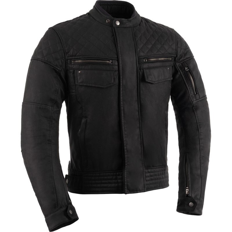 Chaqueta de moto OXFORD HARDY 2.0 negra