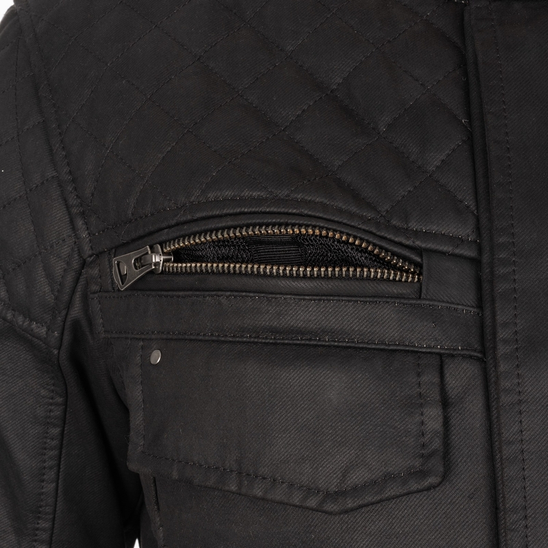 Chaqueta de moto OXFORD HARDY 2.0 negra