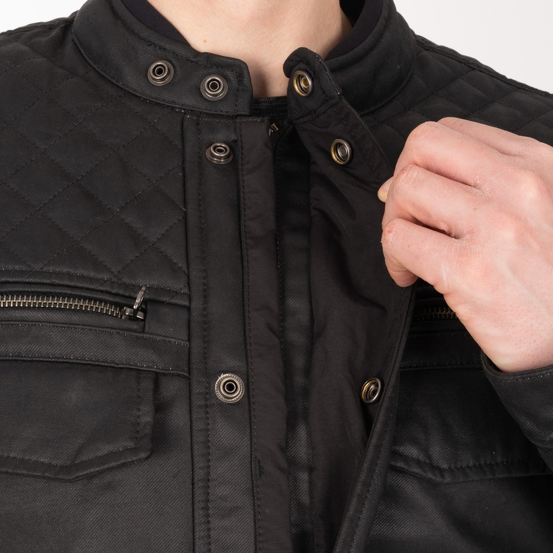 Chaqueta de moto OXFORD HARDY 2.0 negra