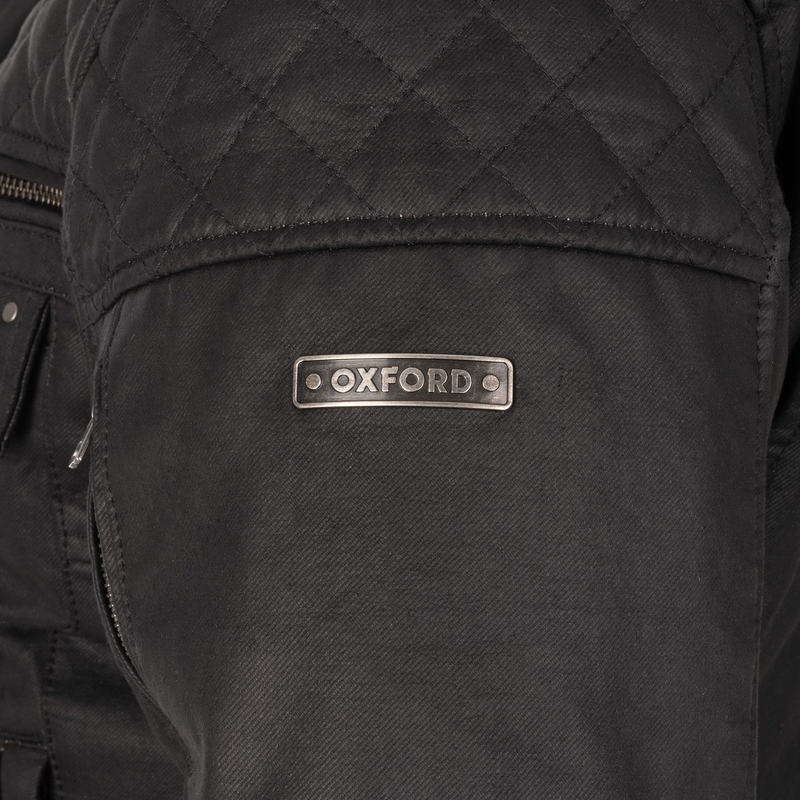 Chaqueta de moto OXFORD HARDY 2.0 negra