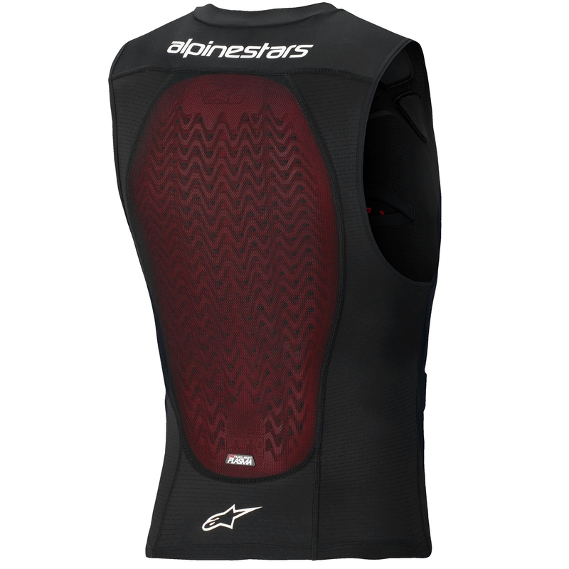 Chaleco de protección Alpinestars Bionic Plasma LT negro-rojo-blanco