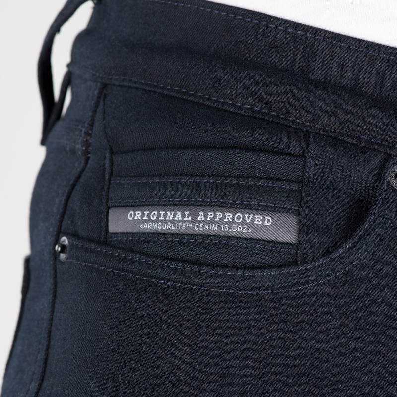 Vaqueros de moto OXFORD ORIGINAL APPROVED SUPER STRETCH JEANS AA SLIM FIT azul índigo