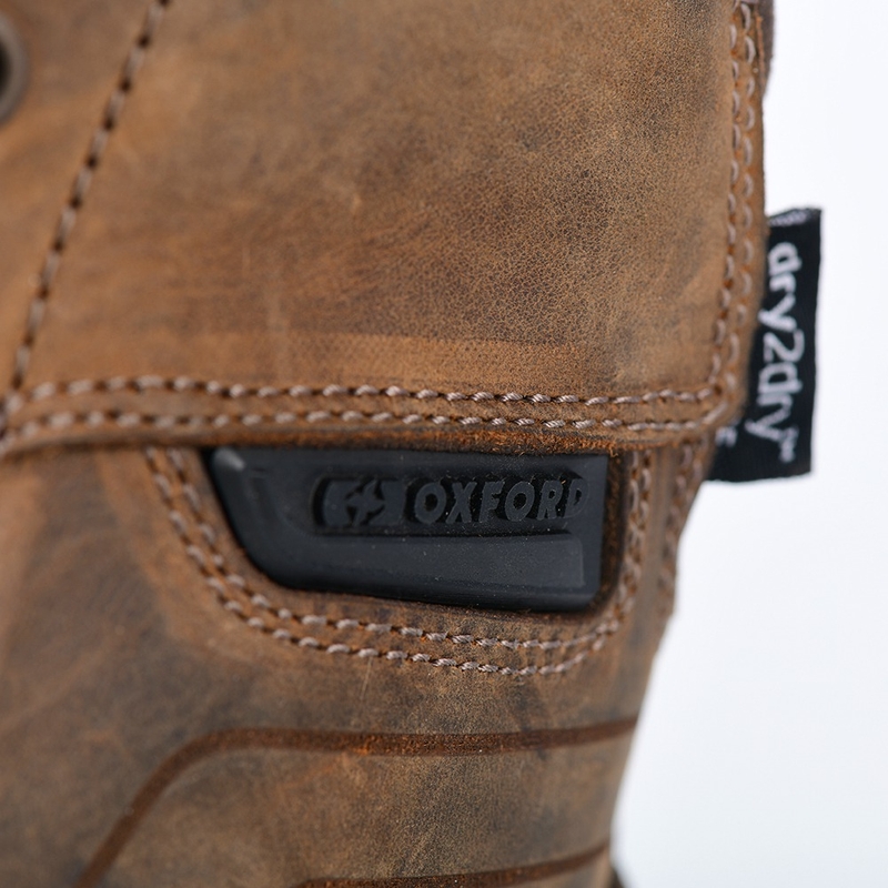 Botas de moto OXFORD KICKBACK DRY2DRY™ marrones
