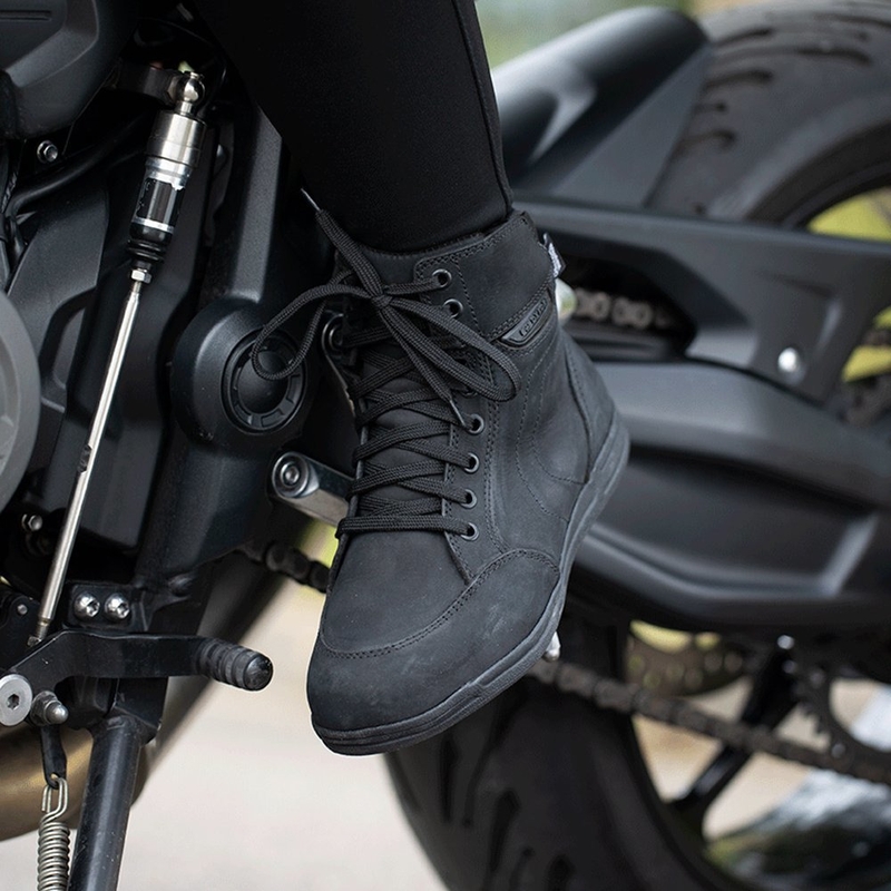 Botas de moto para mujer OXFORD KICKBACK DRY2DRY™ negras