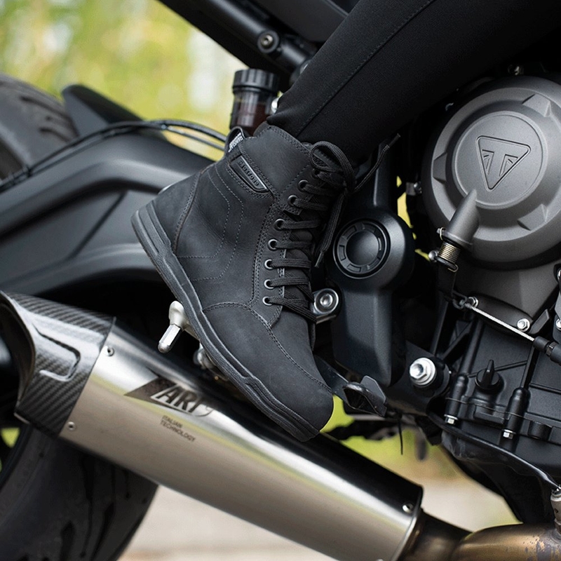 Botas de moto para mujer OXFORD KICKBACK DRY2DRY™ negras