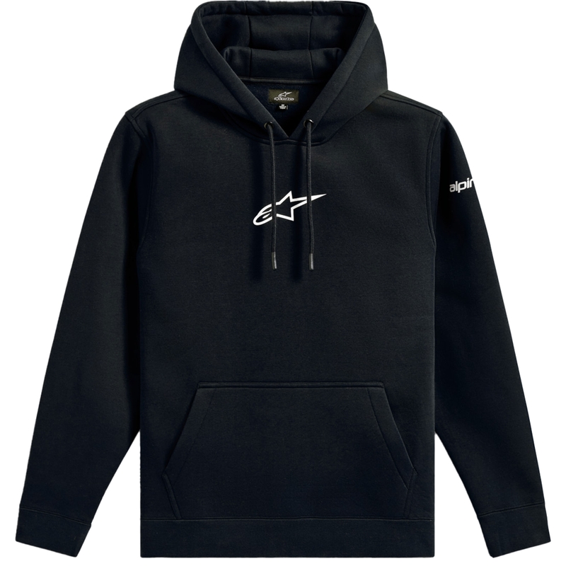 Sudadera con capucha frontal Alpinestars negra