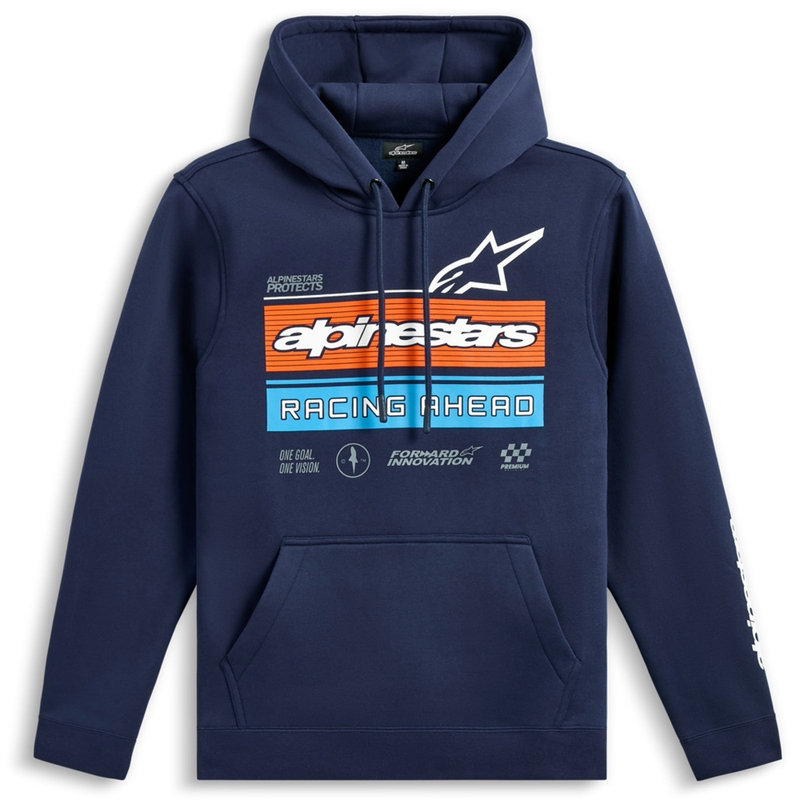Sudadera con capucha azul Alpinestars Harken