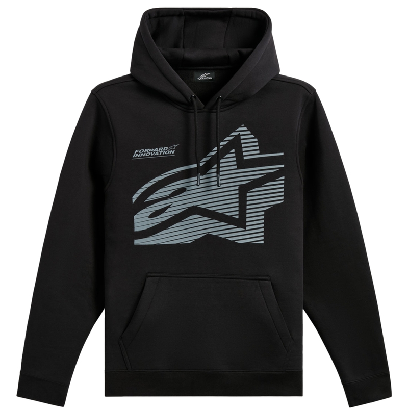 Sudadera negra con capucha Alpinestars Fasting