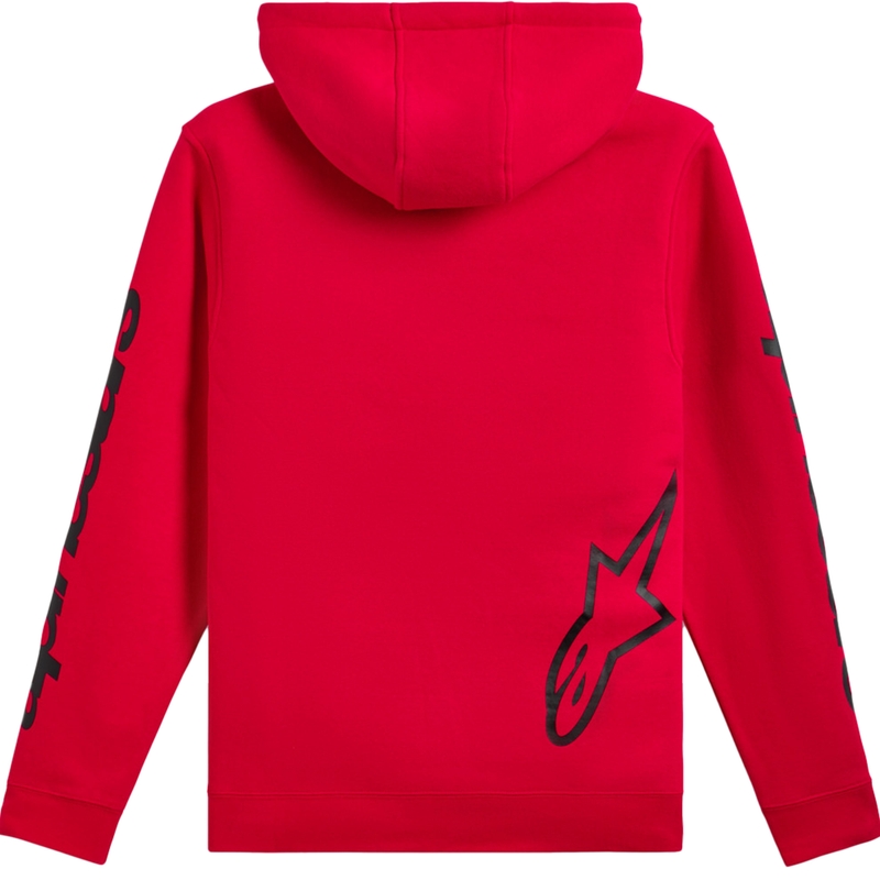 Sudadera con capucha triple roja de Alpinestars
