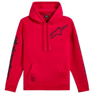 Sudadera con capucha triple roja de Alpinestars