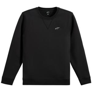 Sudadera negra con cuello redondo Alpinestars Positive