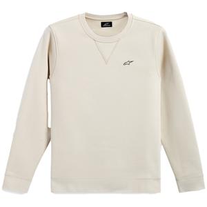 Sudadera Alpinestars Positive Crew blanca y blanquecina