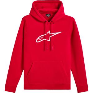 Sudadera con capucha Alpinestars Ageless 3 rojo-blanco