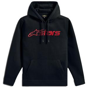 Sudadera con capucha Alpinestars Blaze 3 negra y roja