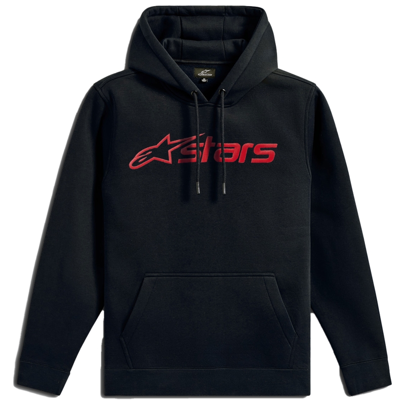 Sudadera con capucha Alpinestars Blaze 3 negra y roja