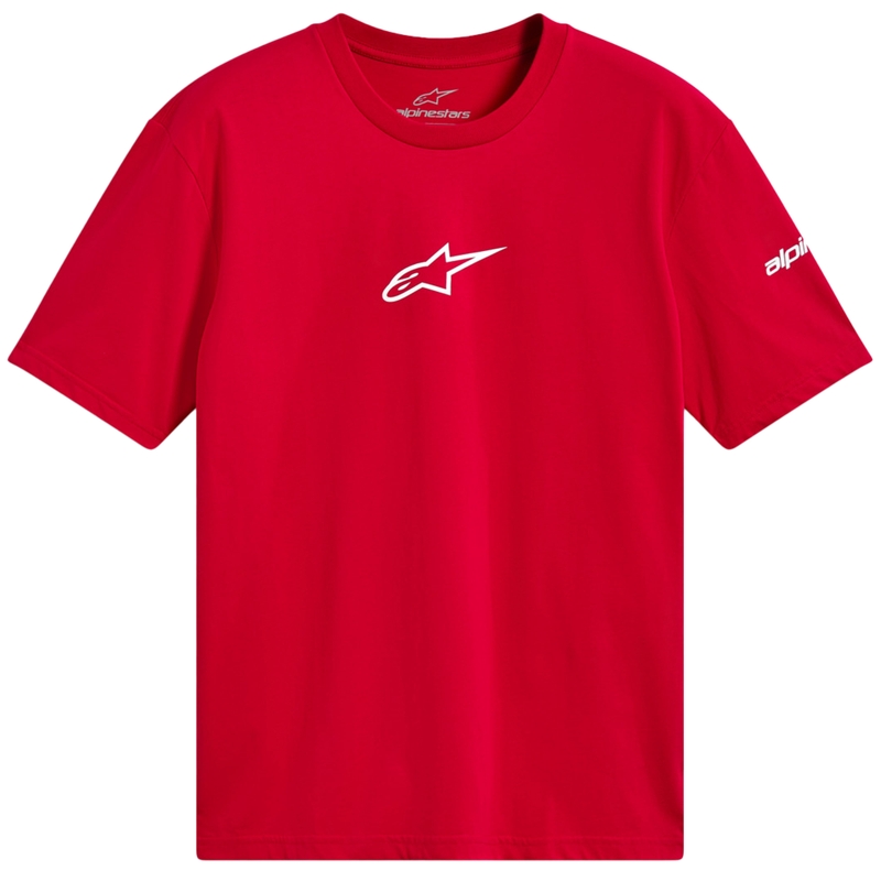 Camiseta roja Alpinestars Frontal CSF