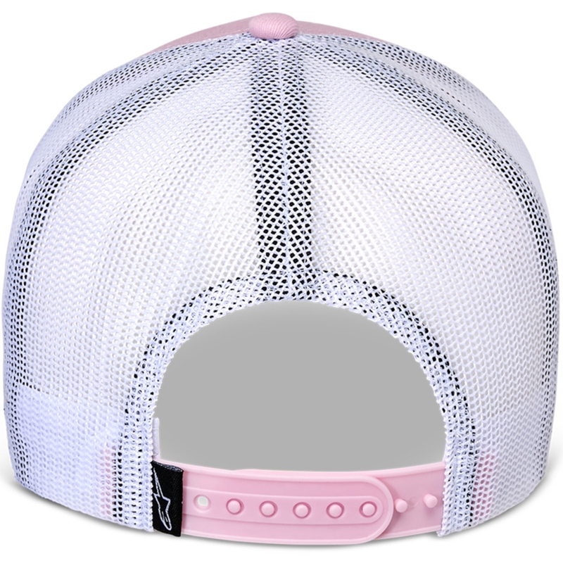 Gorra Alpinestars Flag Snap rosa-blanca