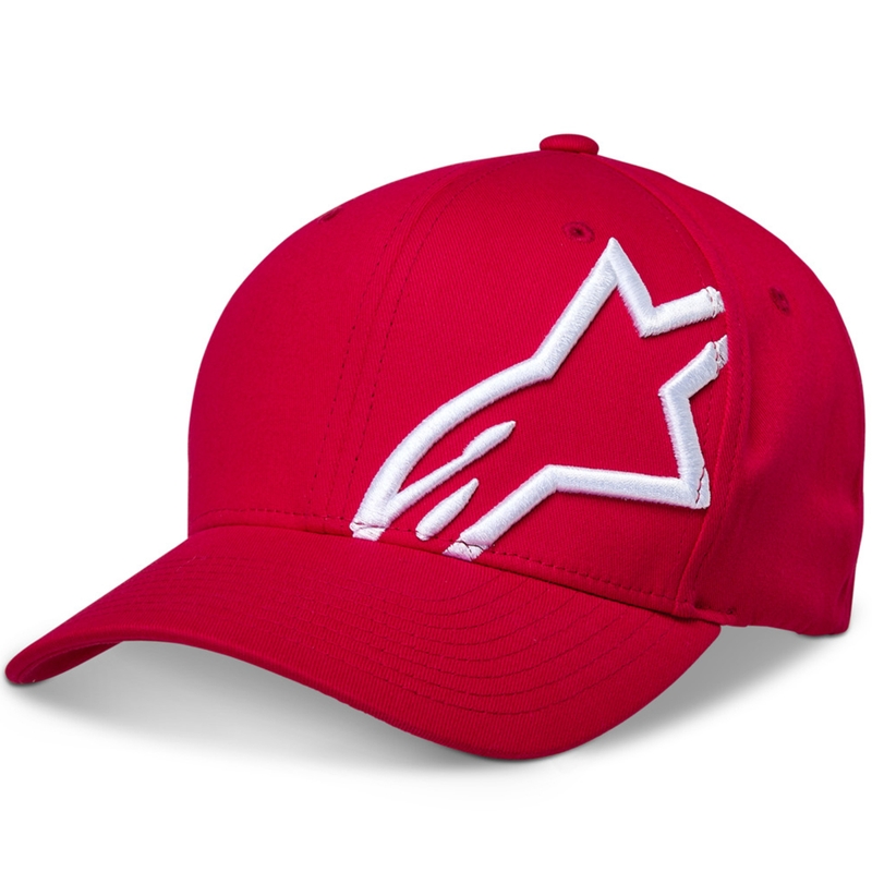 Gorra Alpinestars Corp Shift 2 roja y blanca
