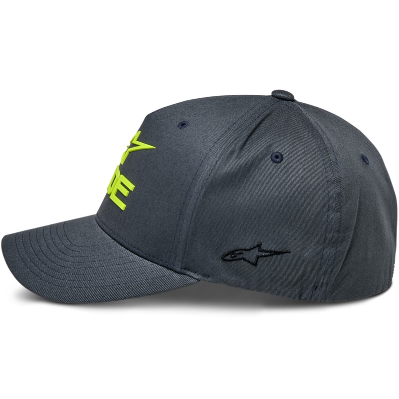 Gorra Alpinestars Ride Sonic gris-amarillo fluorescente