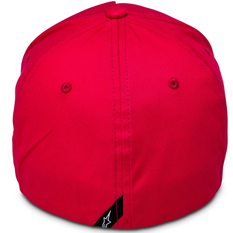 Gorra Alpinestars Ride Sonic roja y negra