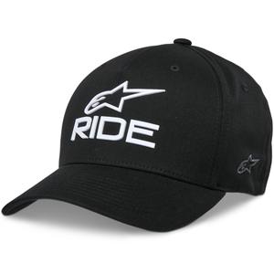 Gorra Alpinestars Ride Sonic negra y blanca