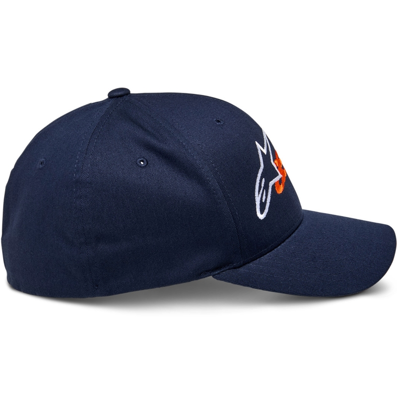 Gorra Alpinestars Entitled azul-naranja