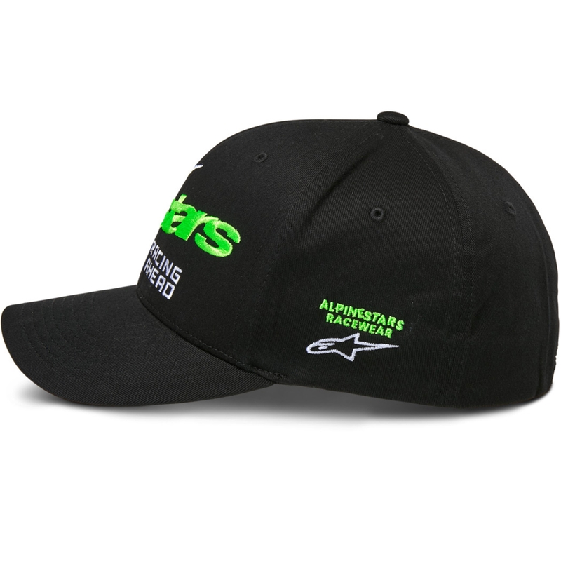 Gorra Alpinestars Entitled negra y verde