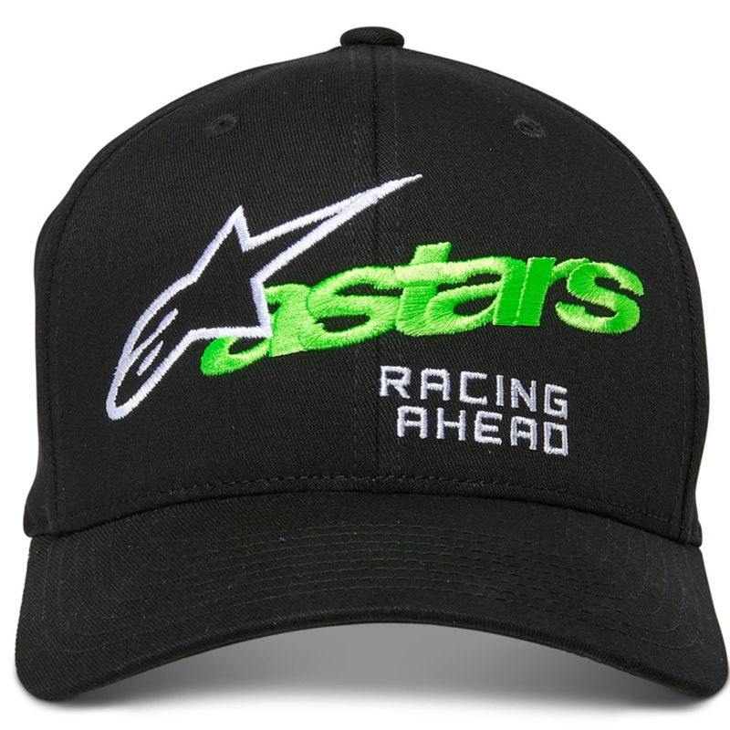 Gorra Alpinestars Entitled negra y verde