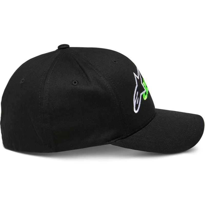 Gorra Alpinestars Entitled negra y verde