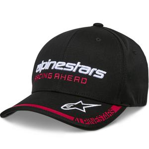 Gorra Alpinestars Ident negra y roja