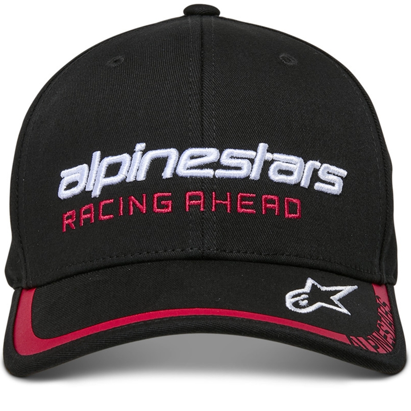 Gorra Alpinestars Ident negra y roja
