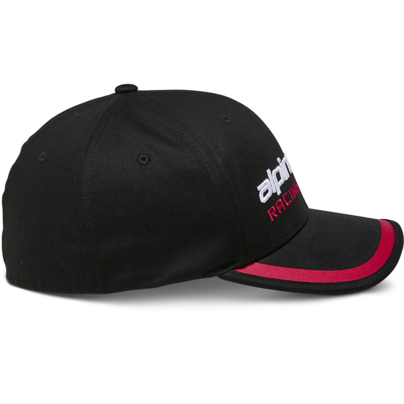 Gorra Alpinestars Ident negra y roja