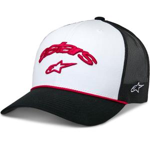 Gorra Alpinestars Agree blanca y negra