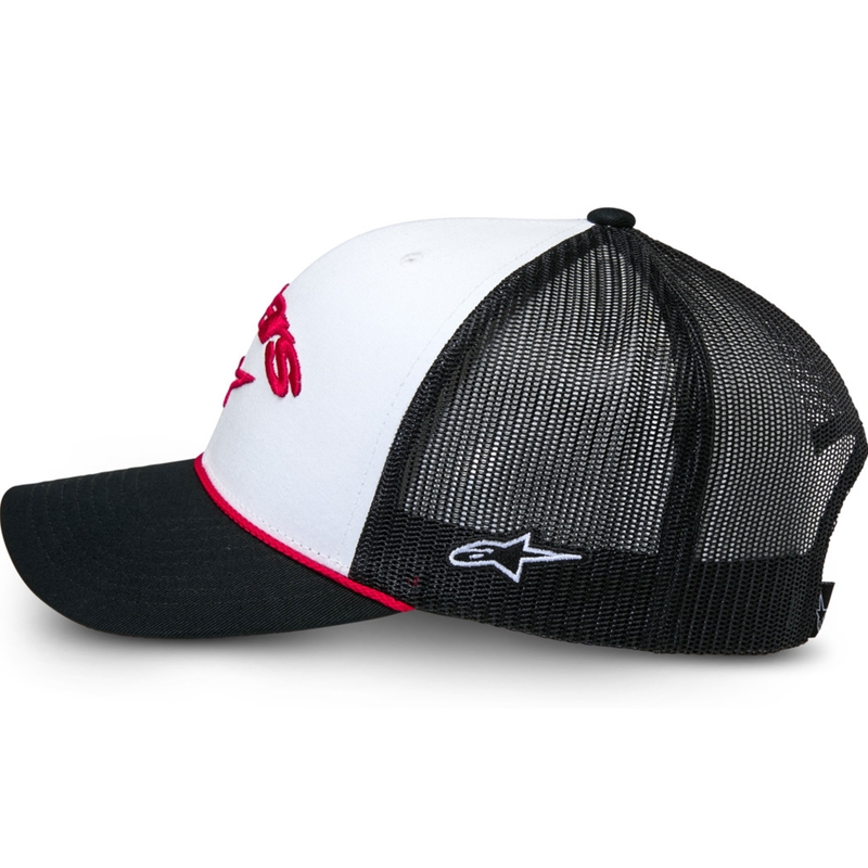 Gorra Alpinestars Agree blanca y negra