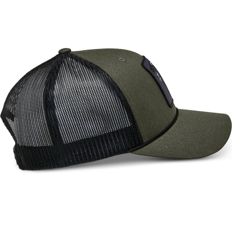 Gorra con bota Alpinestars verde-negra